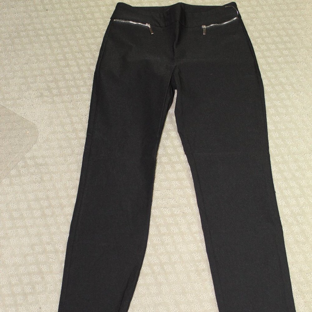 Adrienne Vittadini Women’s Size 4 Rayon Blend Dress Pants Zipper Pockets